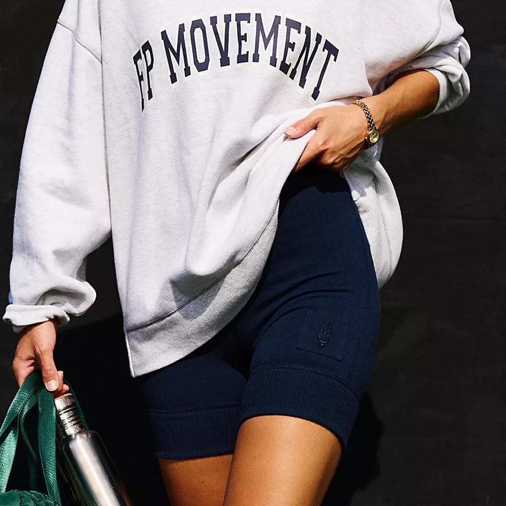 FP Movement Navy Bike Shorts